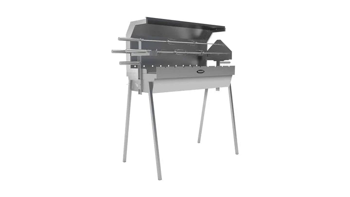 Tucker Semi Hooded 900mm Charcoal Spit