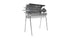 Tucker Semi Hooded 900mm Charcoal Spit