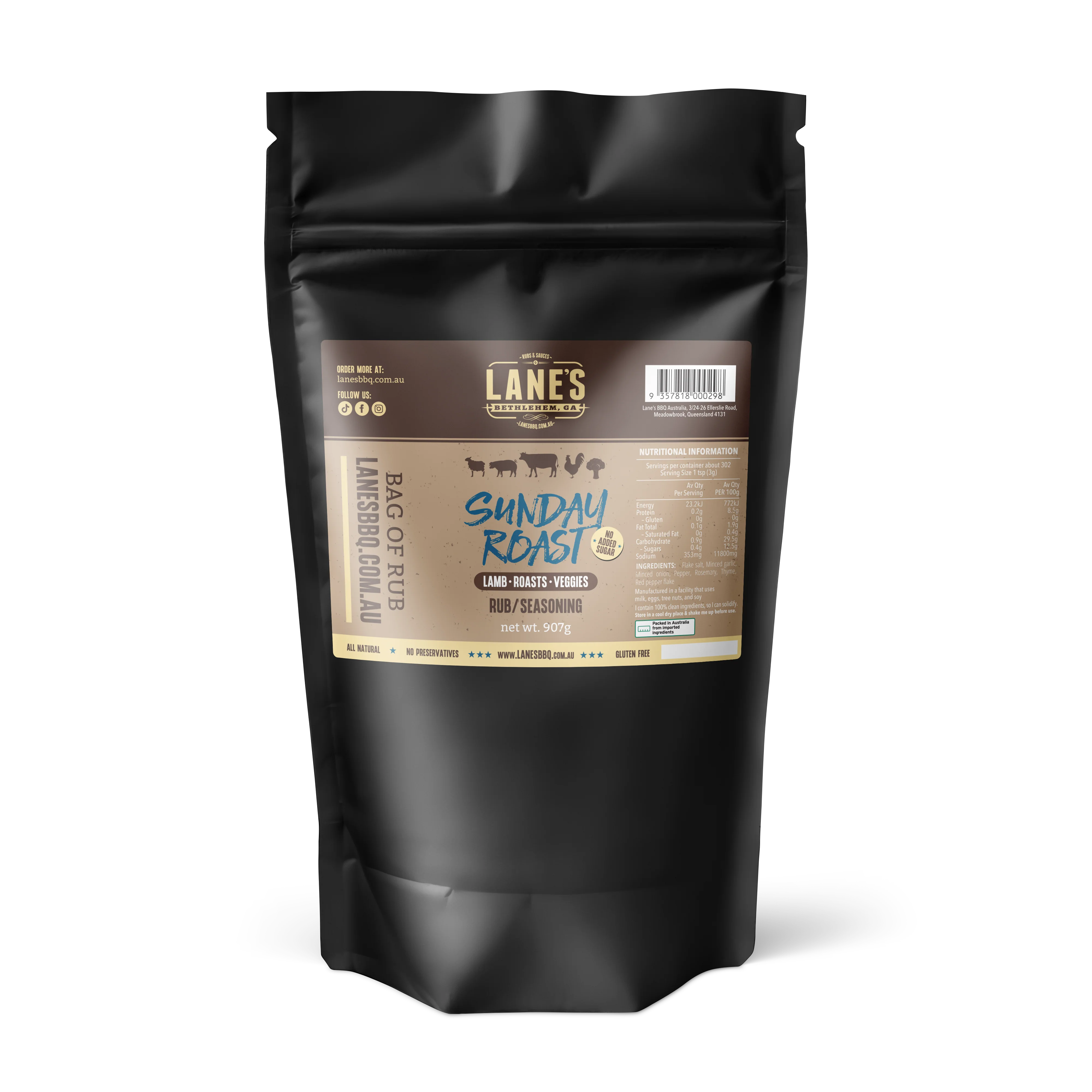 Lanes BBQ Sunday Roast Rub