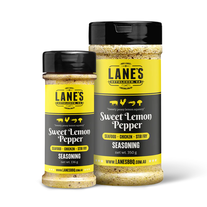 Lanes BBQ Sweet Lemon Pepper Rub