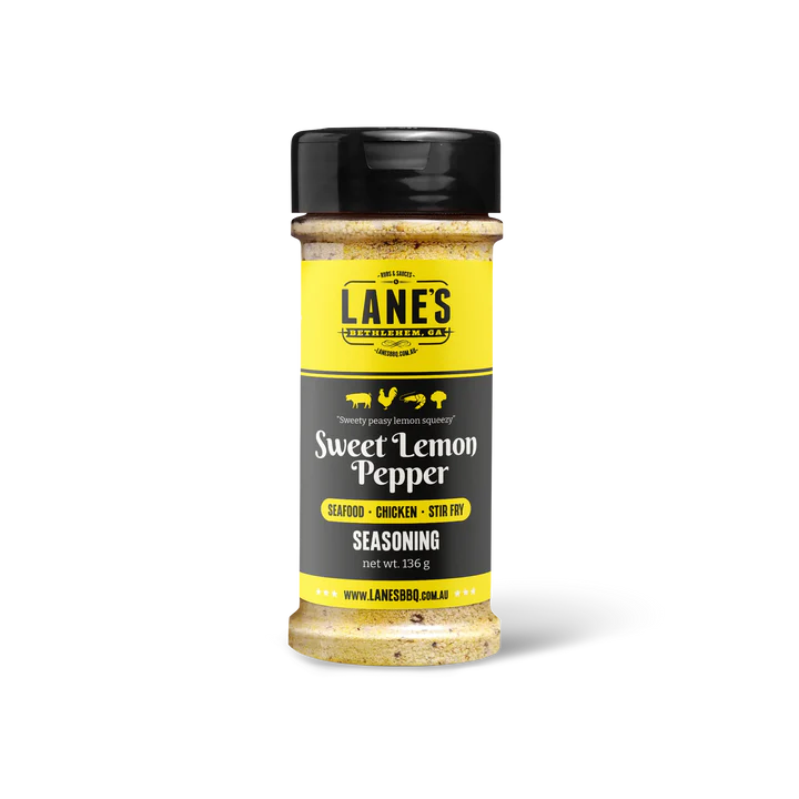 Lanes BBQ Sweet Lemon Pepper Rub