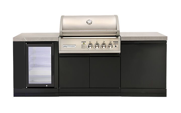 Crossray X-Origin Compact 4 Burner Gas Outdoor Kitchen