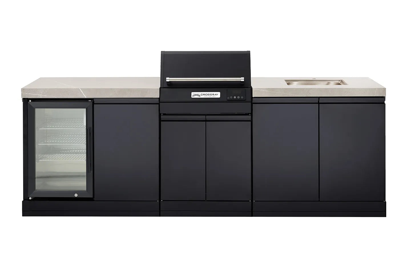 Crossray eXtreme Electric Grey Outdoor BBQ Kitchen