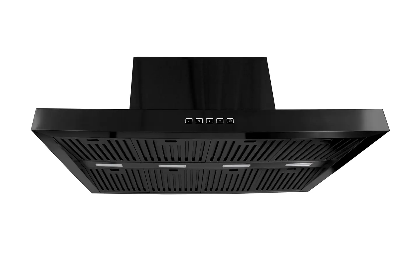 Crossray Black Outdoor BBQ Rangehood 120cm