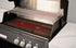 Crossray Premium Xplor White Outdoor Kitchen with Black 4 Burner BBQ