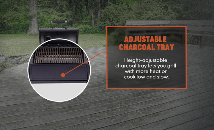 Oklahoma Joes Tabletop Rambler Charcoal Grill