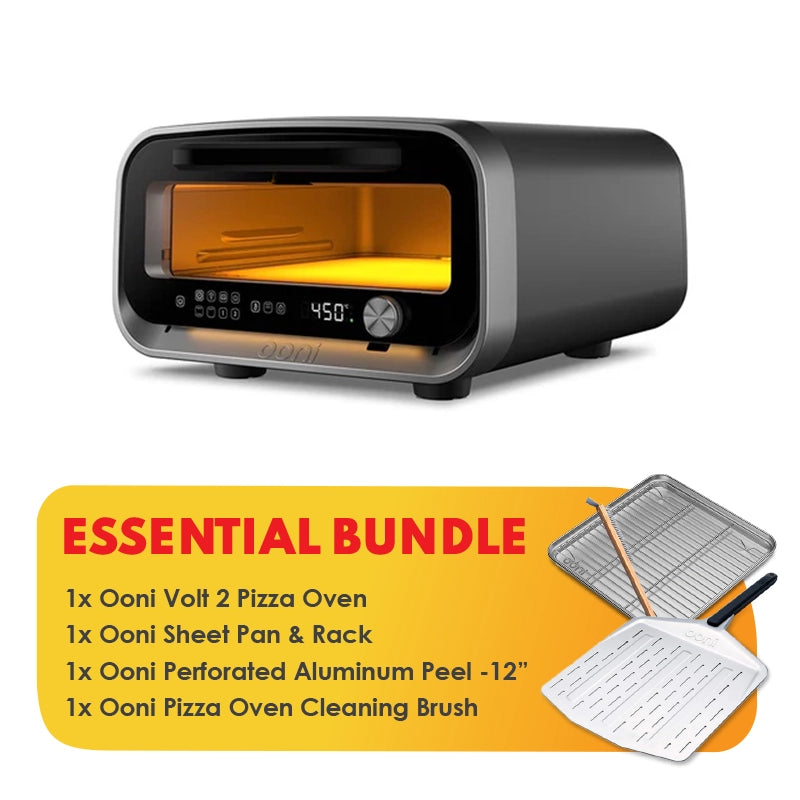 Ooni Volt 2 Pizza Oven Essential Bundle