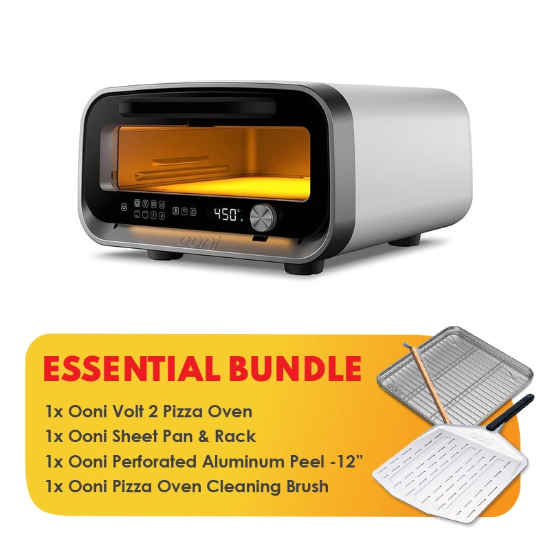 Ooni Volt 2 Pizza Oven Essential Bundle
