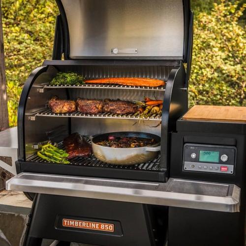 Traeger Timberline 850 Black Wood Pellet Grill