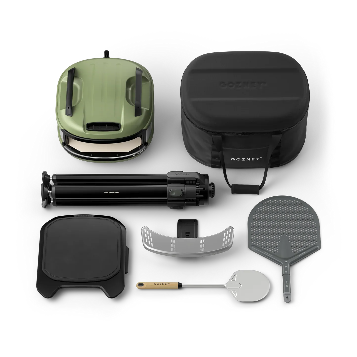 Gozney Tread Pizza Oven Olive Peak Bundle