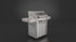 Everdure Hayman Stainless Steel 4 Burner BBQ on Trolley