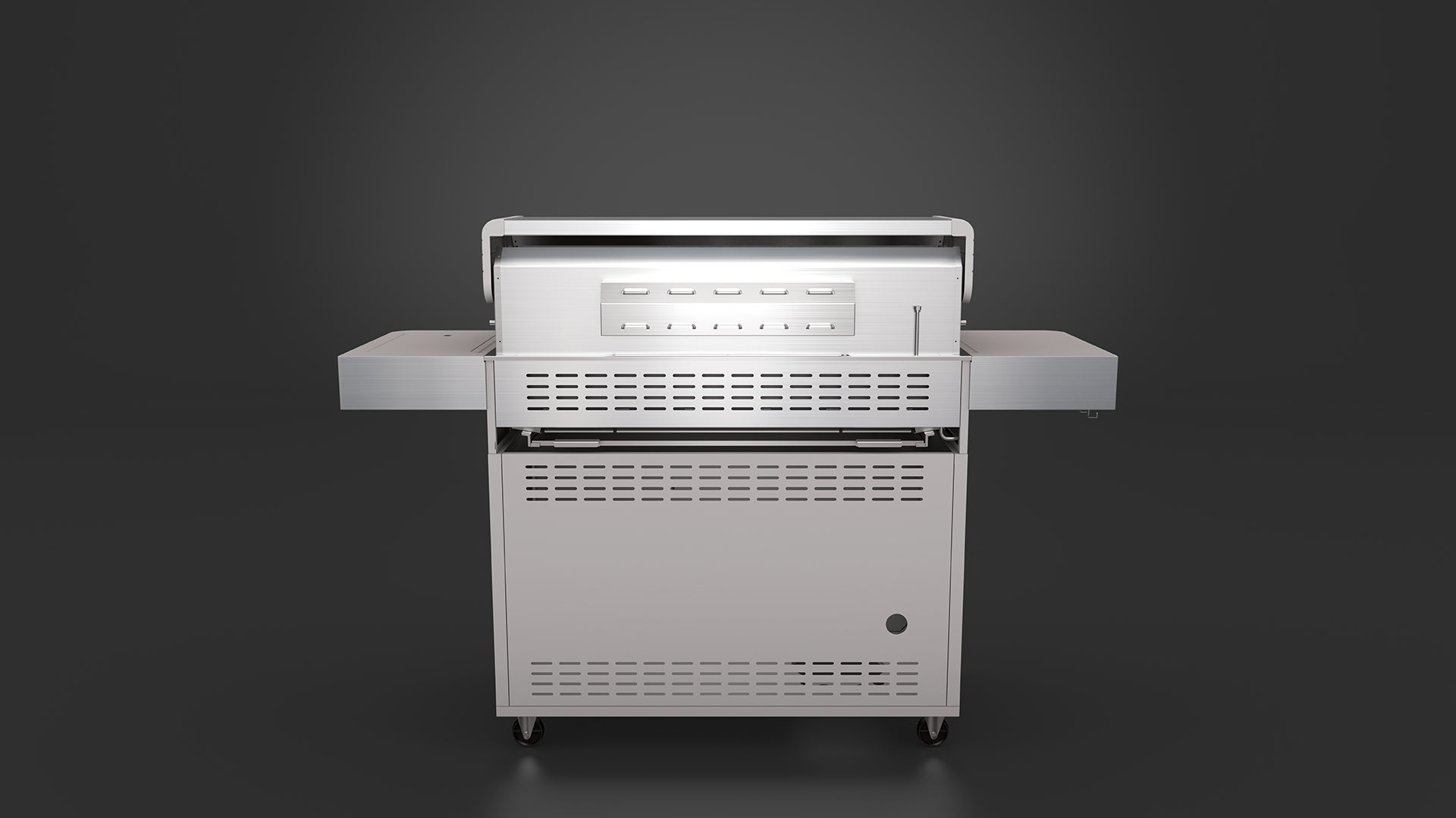 Everdure Hayman Stainless Steel 6 Burner BBQ on Trolley