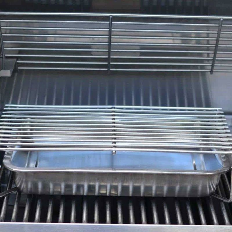 Tucker 5 Burner GT BBQ inside