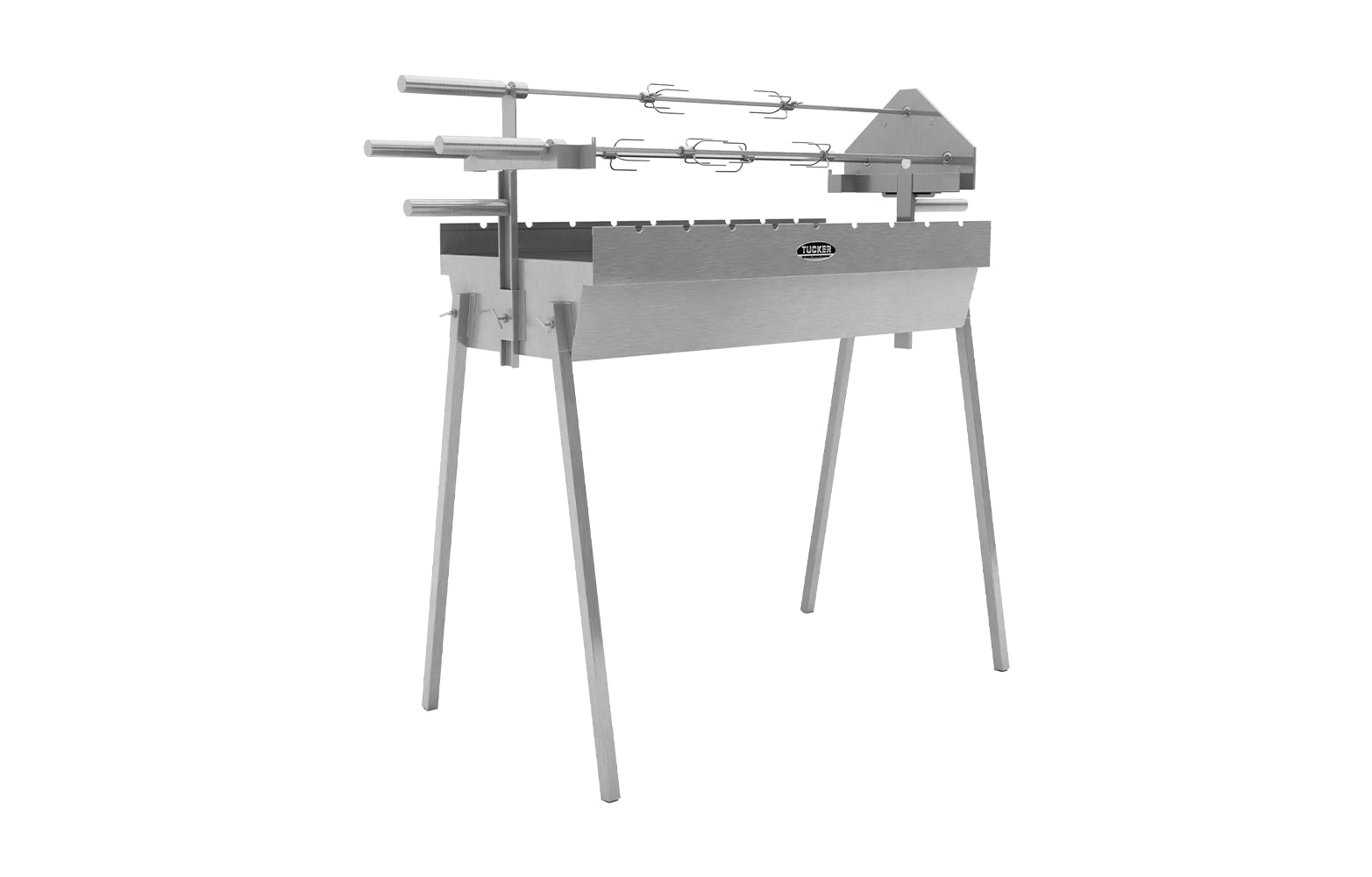 Tucker 3 Rod 900mm Charcoal Spit