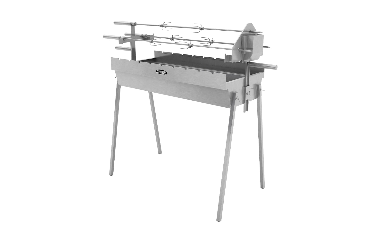 Tucker 3 Rod 900mm Charcoal Spit