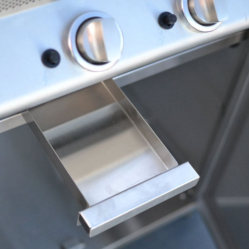Tucker 5 Burner GTR BBQ Built In drip tray