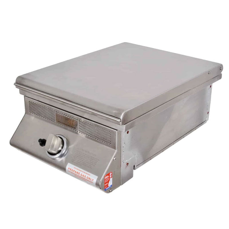 Tucker SS Wok Built In Flat Lid