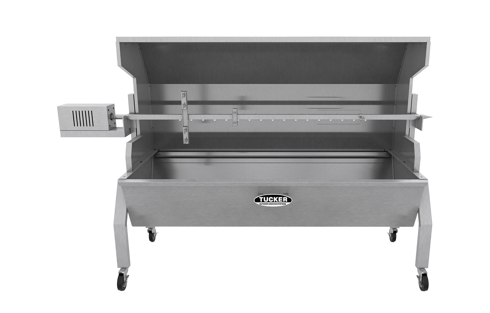 Tucker Semi Hood Charcoal Spit