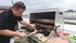Tucker Charcoal Deluxe Pro Built-In BBQ with Roasting Hood