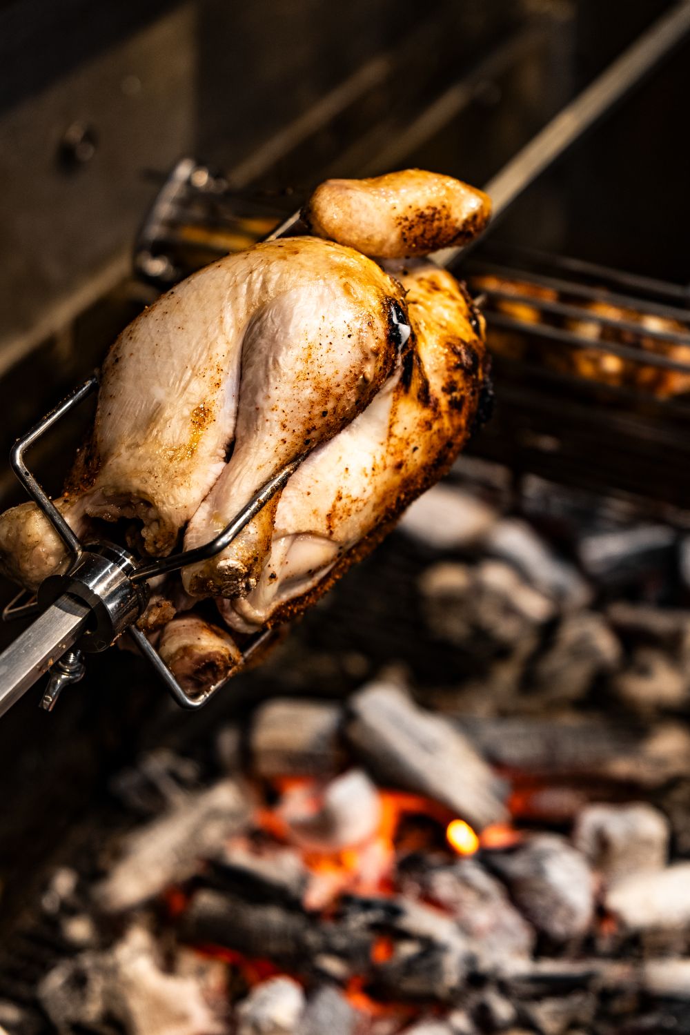 Tucker 4 Burner Rotisserie (Fits 4B GT / GTR 5 / R Class V8 / Charcoal Deluxe / Charcoal Deluxe Pro)