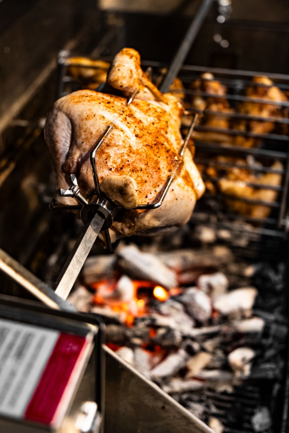 Tucker 4 Burner Rotisserie (Fits 4B GT / GTR 5 / R Class V8 / Charcoal Deluxe / Charcoal Deluxe Pro)