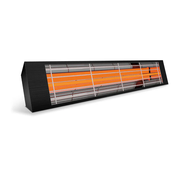 Tucker 316 Marine Grade Powder Coated Satin Black 1650mm Architectural Series A3000B 3kW Electric Heater