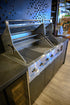 Tucker R Class V8 4 Burner Built In BBQ with Hood + Napoleon Double Door Alfresco Outdoor Fridge Package