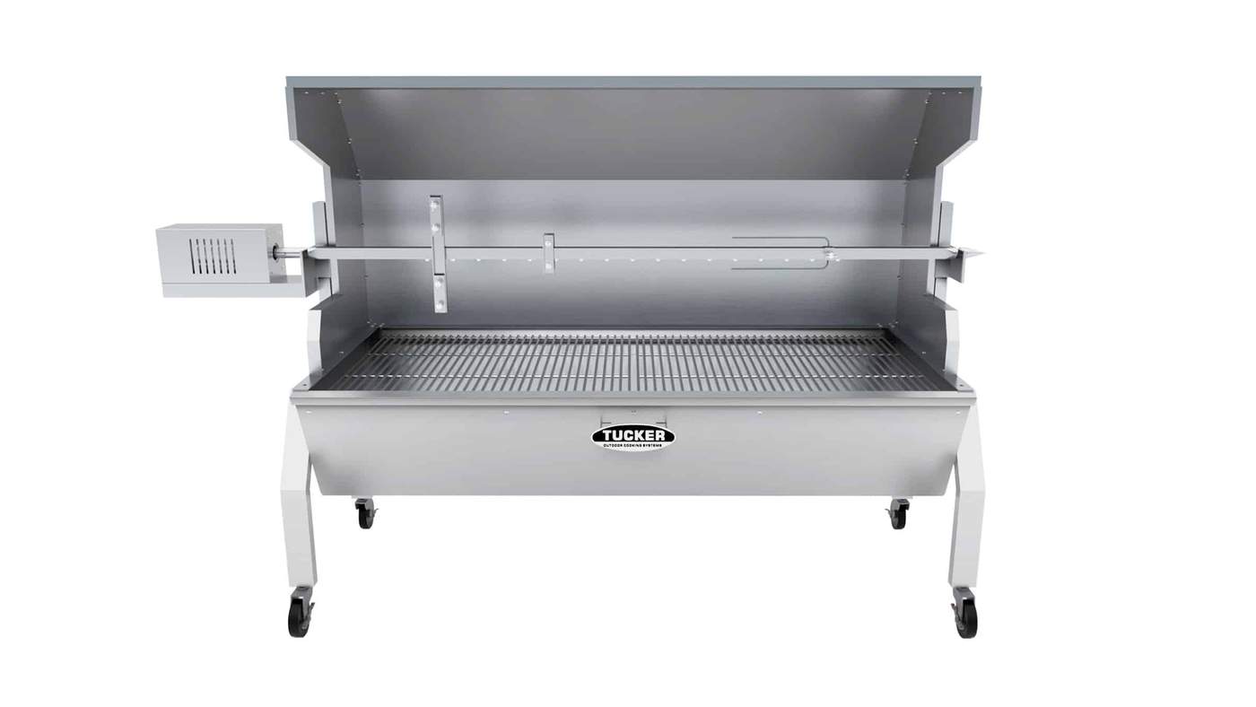 Tucker Semi Hood Charcoal Spit