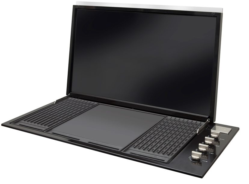Artusi BBQ Black - Flat Lid - ABBQ1B-ABFLAT