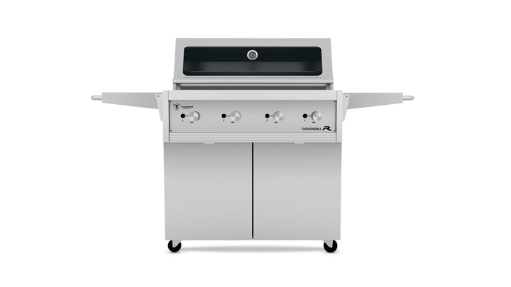 Tucker R Class V8 4 Burner Cabinet BBQ (RV8BSC-L+PK) 