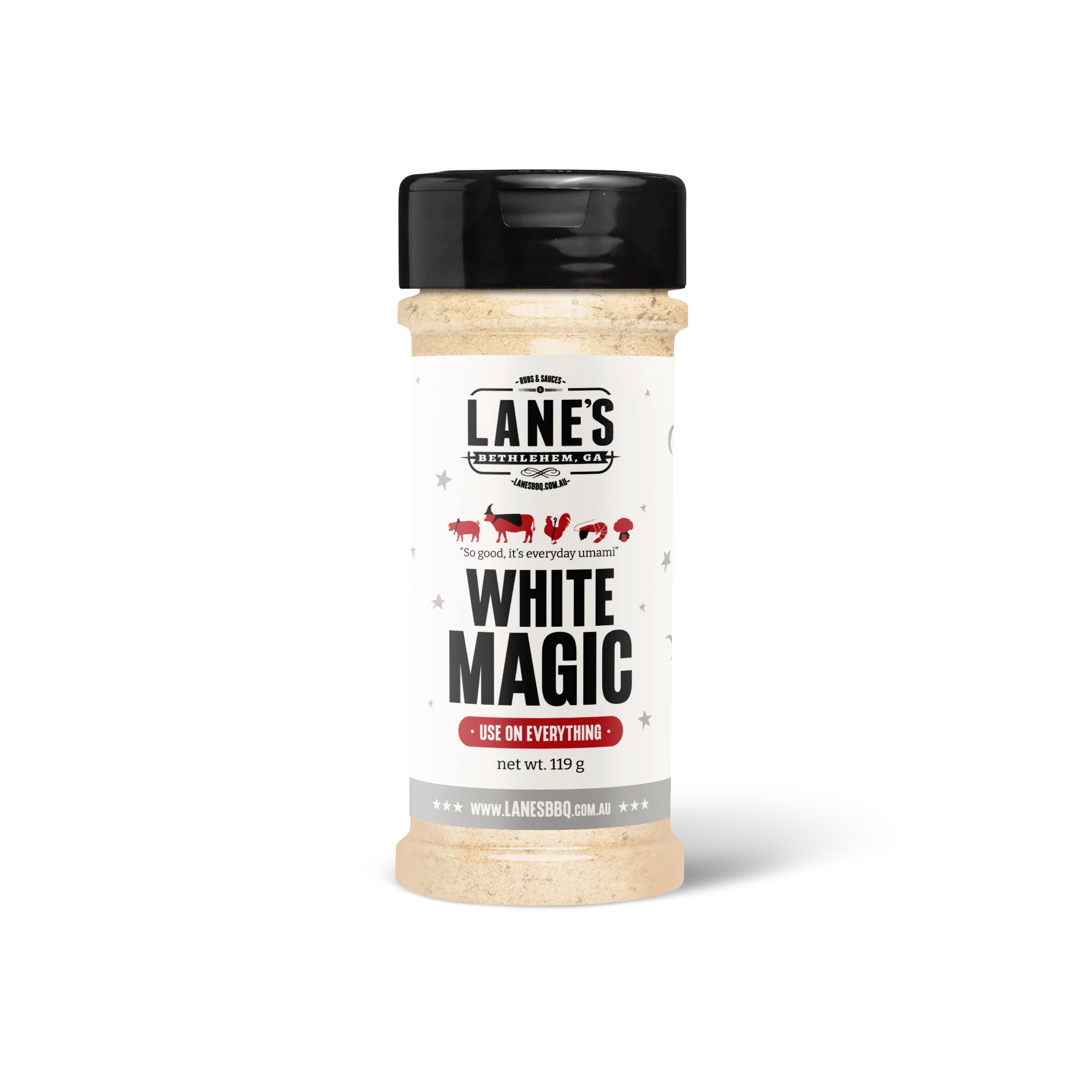 Lanes BBQ White Magic Rub