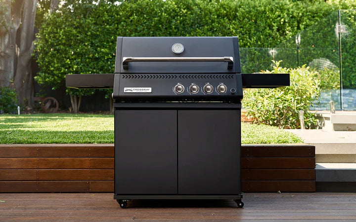 Crossray Black XPlor Gas BBQ with Trolley