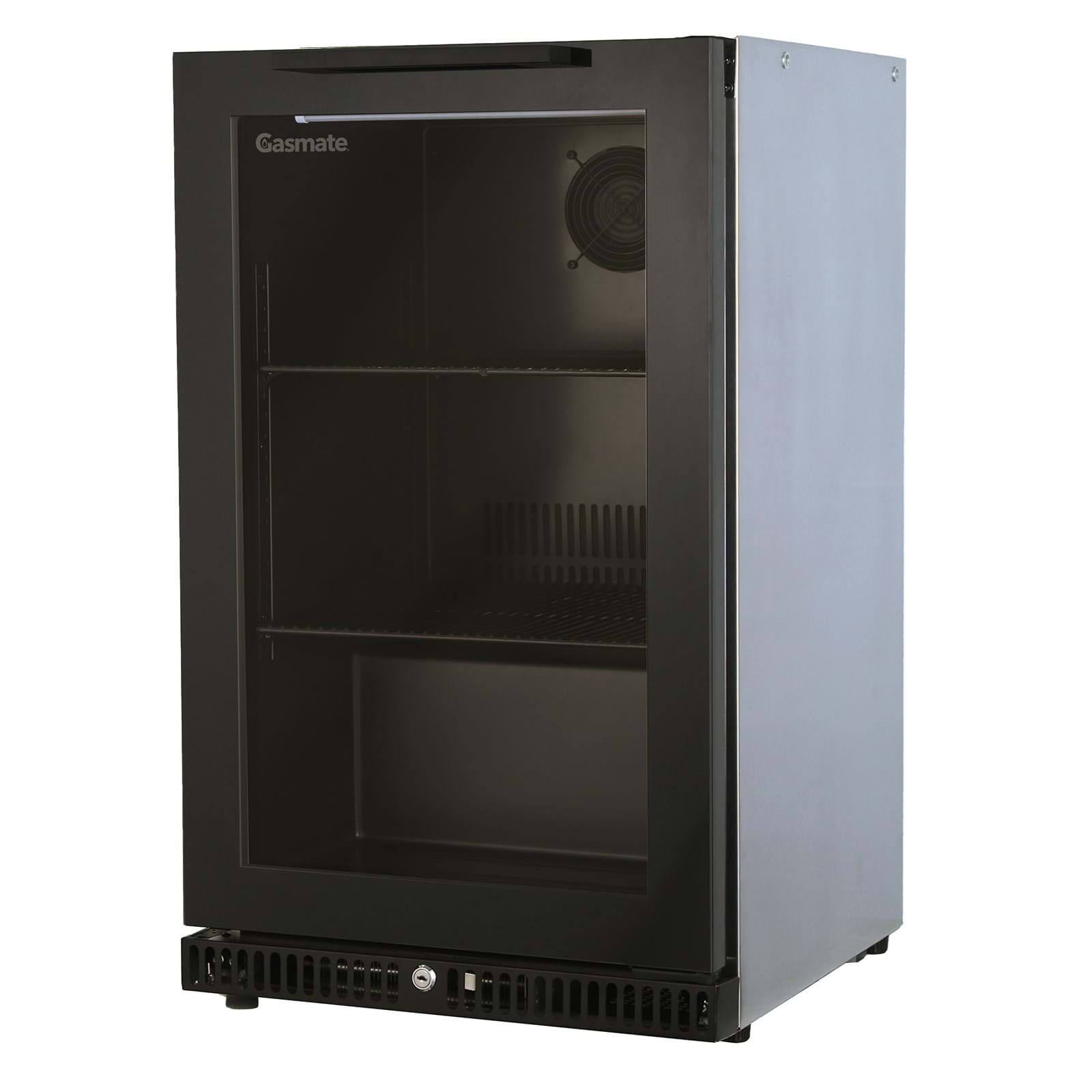 Gasmate Nova Graphite Outdoor Kitchen with Drawers, Sink, BBQ, Single Door Fridge + Top and Storage