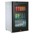 Gasmate 97 Litre Premium Single Glass Door Bar Fridge with Black Interior - BFR1088-101