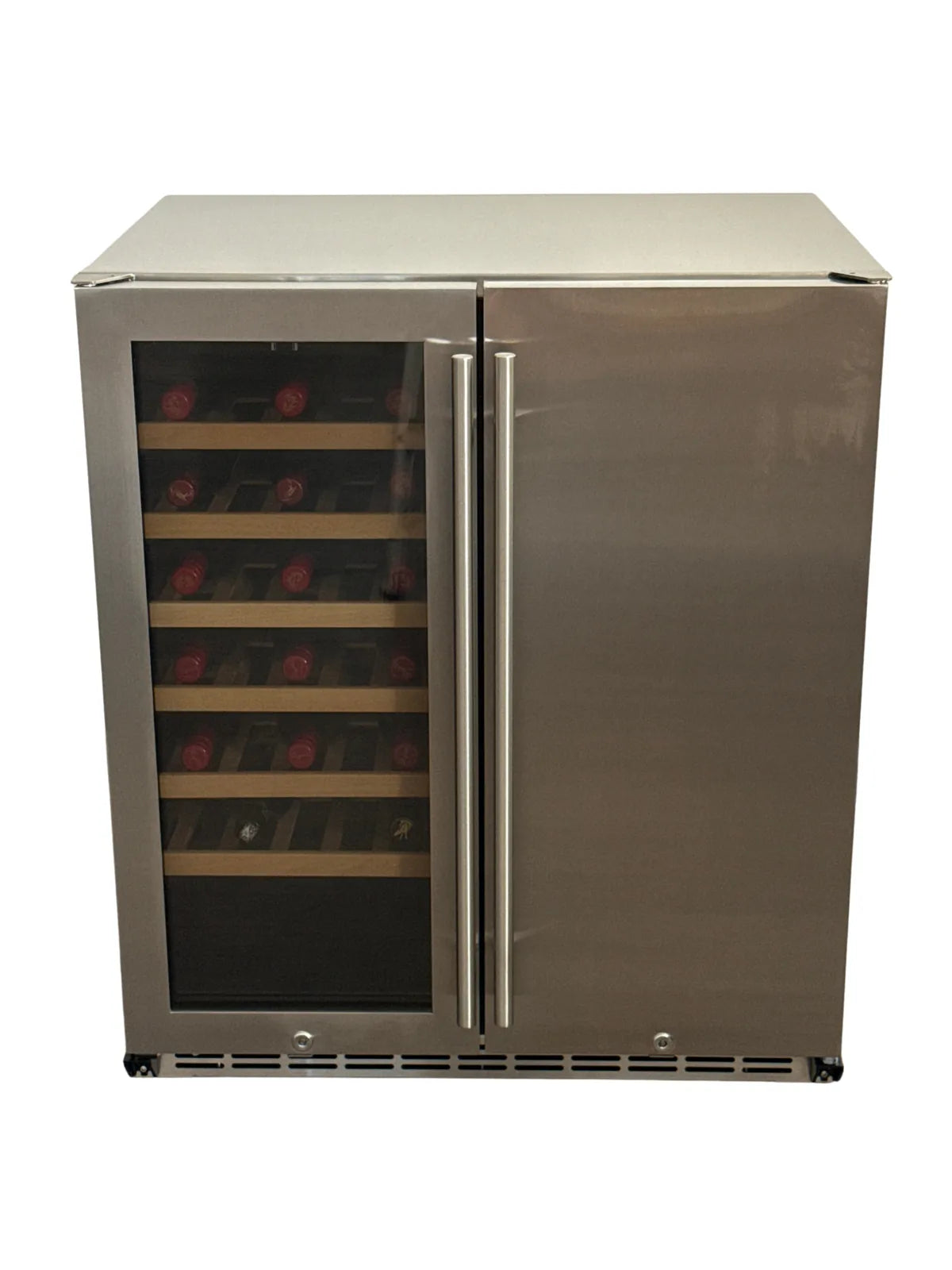 Bossworx 180L Beer and Wine Dual Zone Alfresco Refrigerator