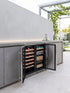 Bossworx 180L Beer and Wine Dual Zone Alfresco Refrigerator