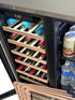Bossworx 180L Beer and Wine Dual Zone Alfresco Refrigerator