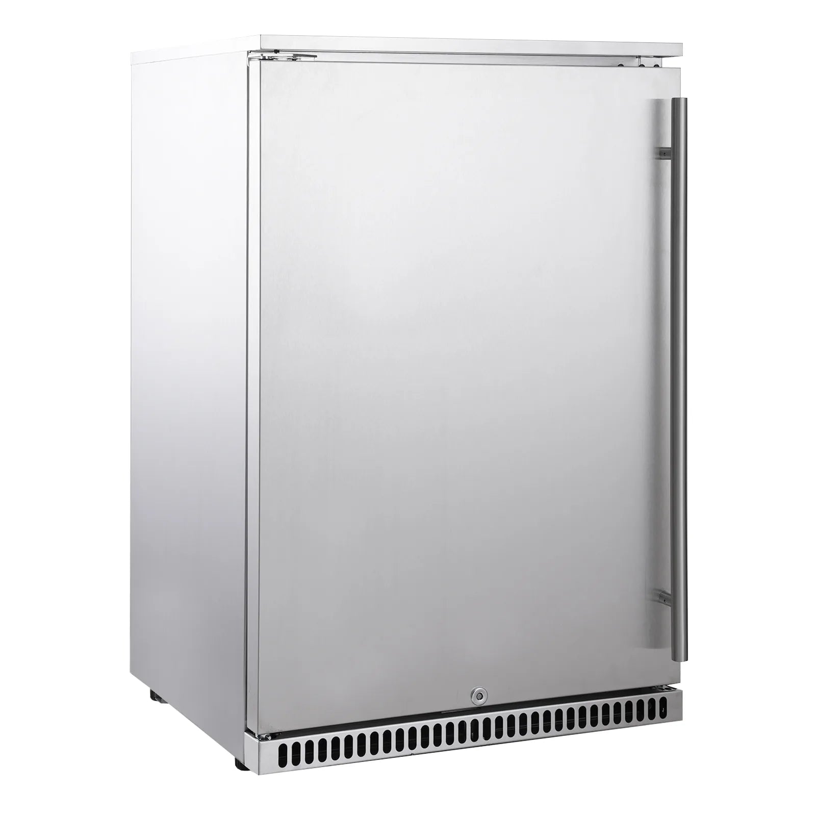 Bossworx 118L Solid Stainless Steel Single Door Alfresco Fridge