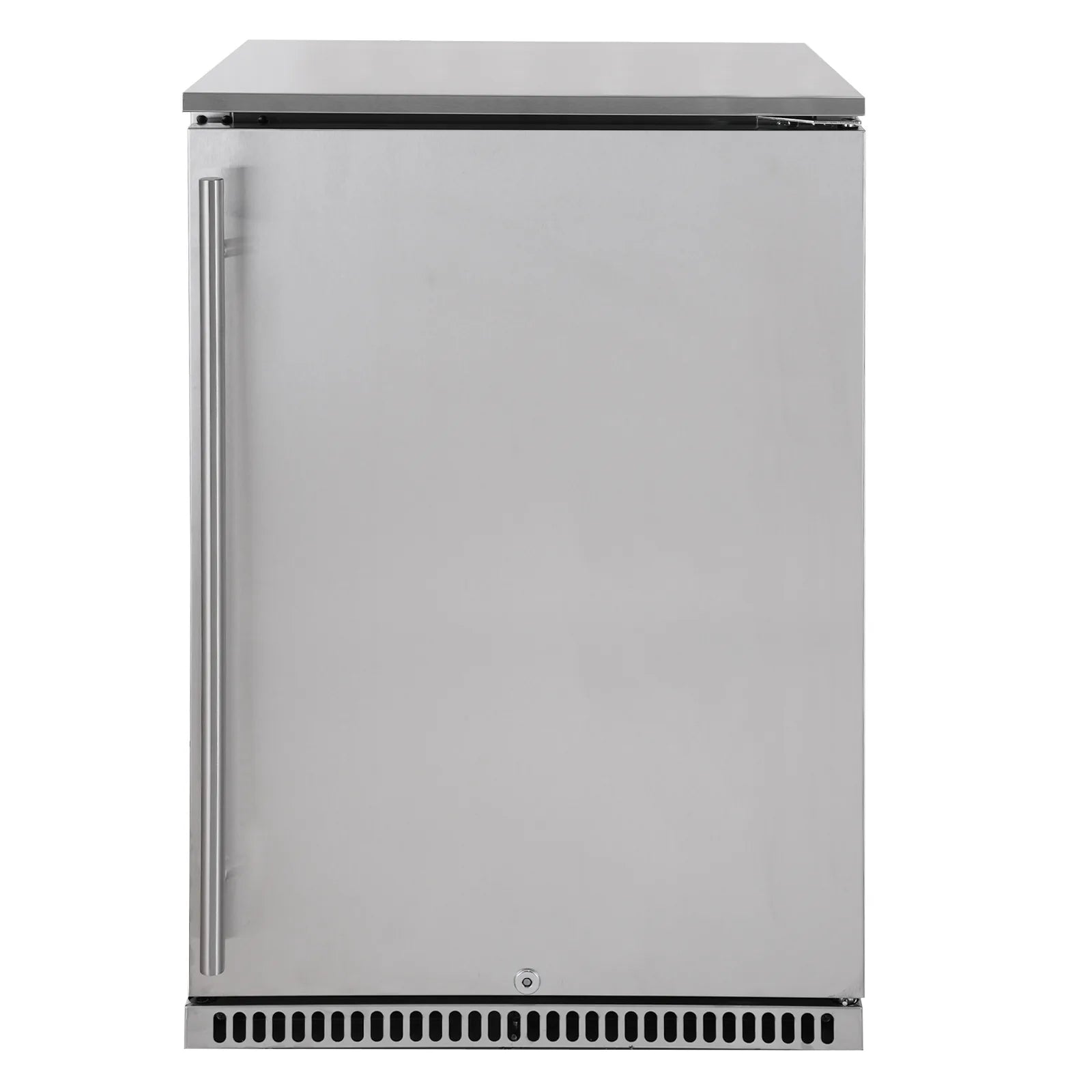 Bossworx 118L Solid Stainless Steel Single Door Alfresco Fridge