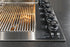 Bossworx Outdoor Kitchen with Stainless Steel 4 Burner BBQ & Fridge