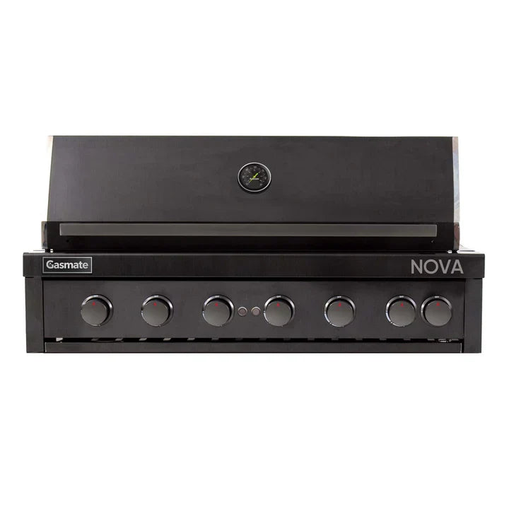 Gasmate Nova MK2 6 Burner Built In Gas BBQ With Side Burner