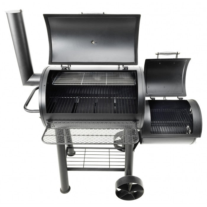 Hark Chubby Offset Smoker - HK0536 front on open