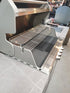 Crossray Outdoor Kitchen 4 Burner BBQ, Double Door Fridge & Storage