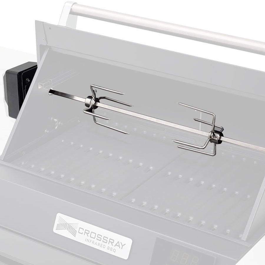 Crossray Rotisserie kit for Extreme Electric BBQ ( TCEAC-004)