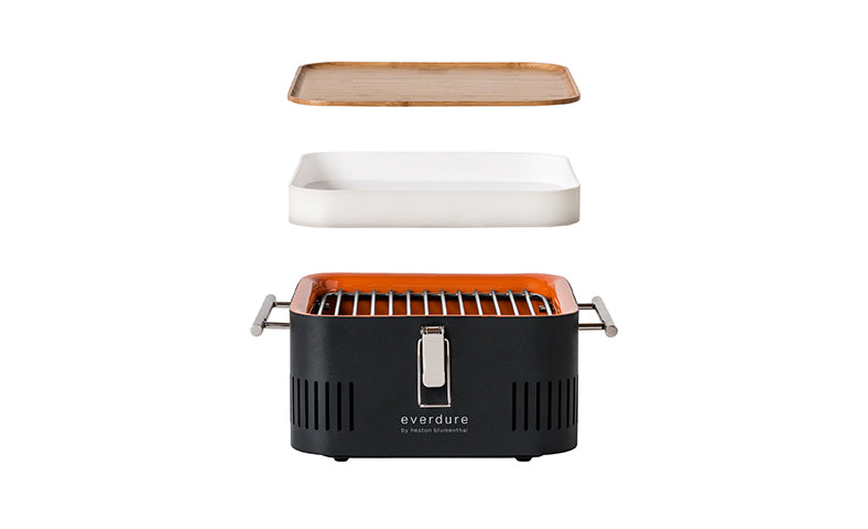 Everdure by Heston Blumenthal Cube Charcoal BBQ Graphite
