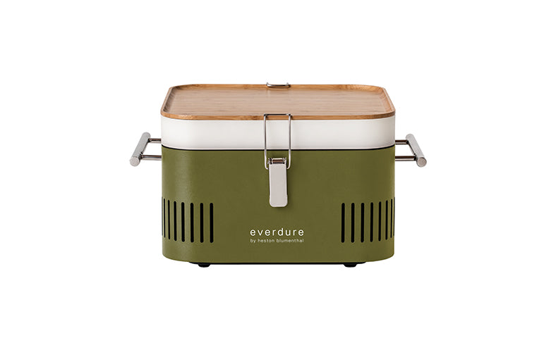 Everdure by Heston Blumenthal Cube Charcoal BBQ Khaki