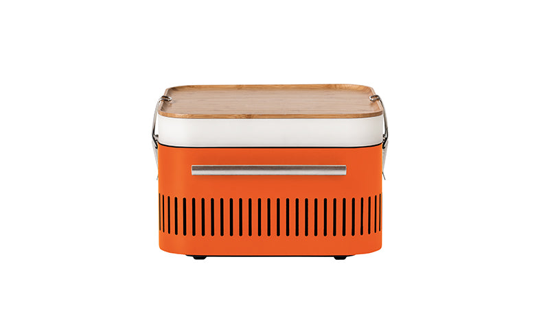 Everdure by Heston Blumenthal Cube Charcoal BBQ Orange