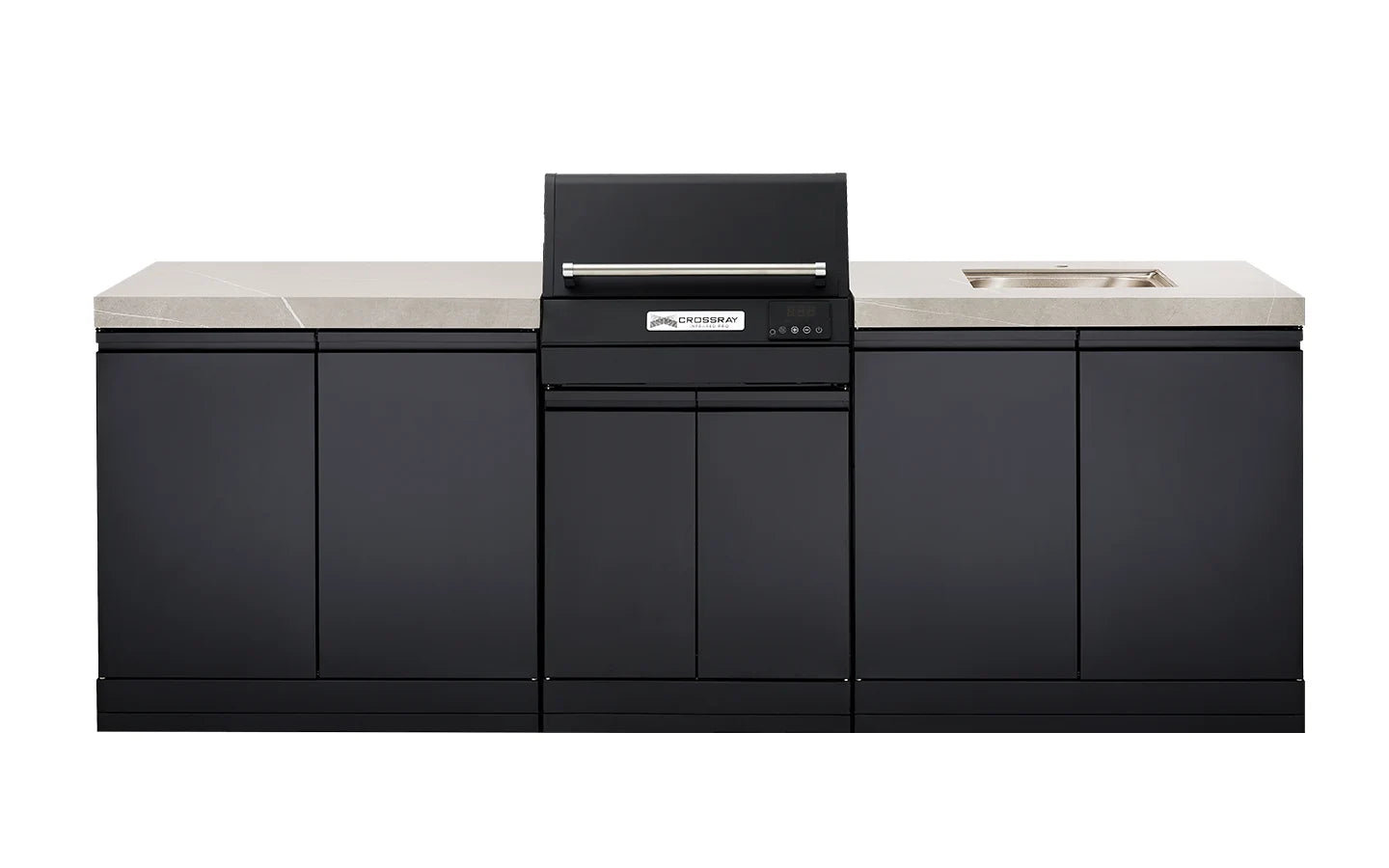 Crossray eXtreme Electric Grey Outdoor BBQ Kitchen