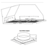 Schweigen Stainless Steel BBQ Undermount Rangehood 100cm - CLUM210