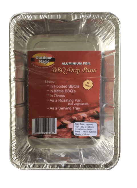 Outdoor Magic Aluminium Foil BBQ Trays - The BBQ King
